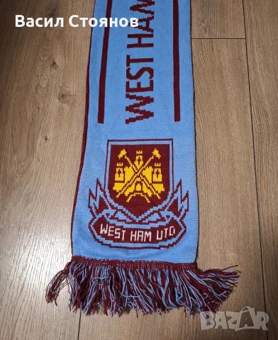 West Ham United / Уест Хям - футболен шал, снимка 2 - Фен артикули - 48433322