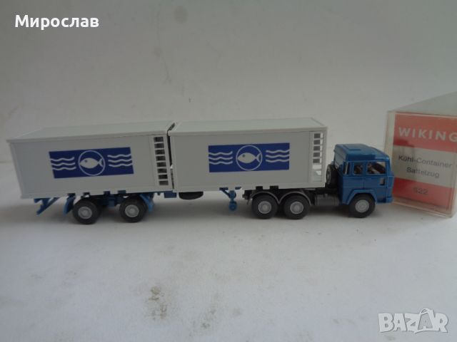 WIKING H0 1/87 MAGIRUS КАМИОН МОДЕЛ ИГРАЧКА КОЛИЧКА, снимка 5 - Колекции - 46115032