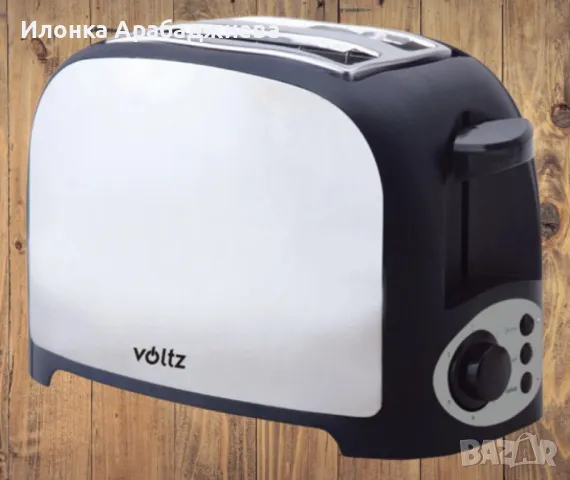 Тостер за хляб Voltz V51440D, 750W, 2 филийки, снимка 1 - Други стоки за дома - 48421784