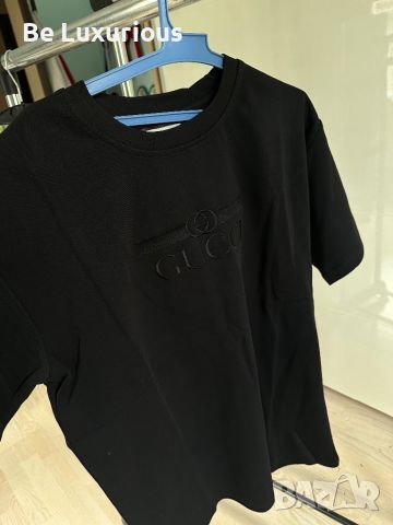 Gucci мъжка плътна тениска - XL, снимка 4 - Тениски - 45339017