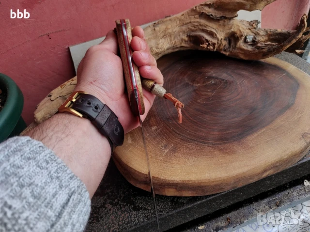 ръчно изработен нож Aeb-l, снимка 4 - Ножове - 50596277