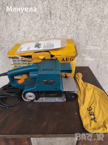 Лентов шлайф AEG HBSE100, снимка 3 - Други инструменти - 53966253