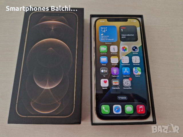 iPhone 12 Pro Max Gold/100% battery health , снимка 9 - Apple iPhone - 54053180