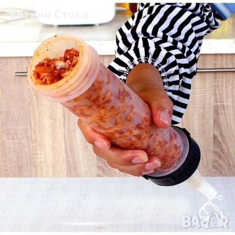 Механичен уред за домашно пълнене на колбаси, снимка 5 - Други - 52716882