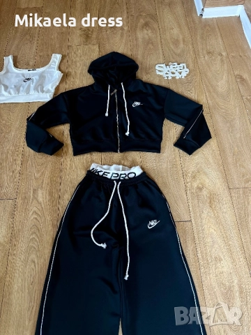Суперефектен ежедневен сет Nike 3 части. Цвят - черен. С М Л размер, снимка 2 - Комплекти - 52371743