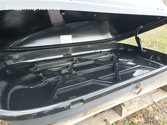 Авто бокс Halfords Grey Roof Box, снимка 14 - Аксесоари и консумативи - 49349733