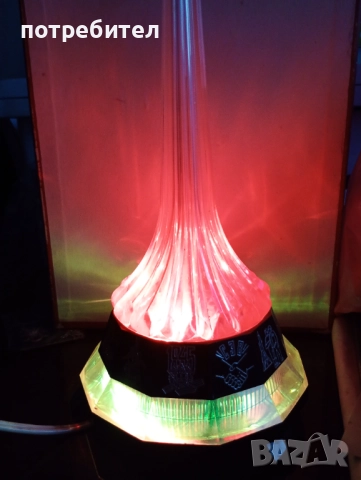 СССР Стара нощна руска лампа Ракета Космос , снимка 3 - Антикварни и старинни предмети - 52455422