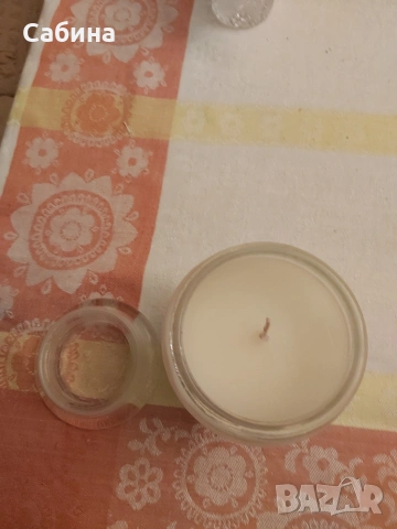 Огромна, ароматна, ванилиева свещ