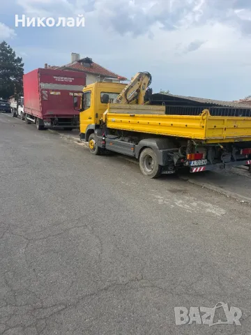 Транспортни услуги камион с падащ борд камион с кран и самосвали, снимка 2 - Транспортни услуги - 37365847
