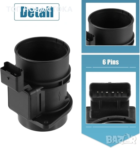 Дебитомер 1658000QAB за Opel,Nissan,Renault, снимка 4 - Части - 54117837