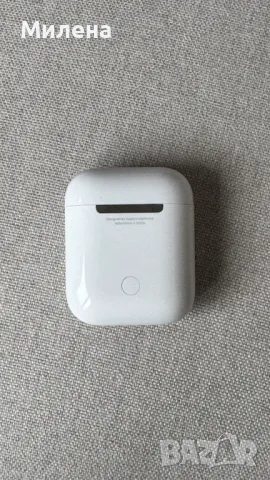 Слушалки Apple Airpods 1 generation + Кабел за Зареждане + Калъф, снимка 6 - Слушалки и портативни колонки - 47822251