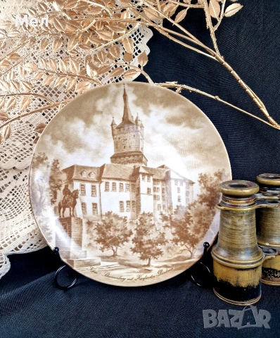 Декоративна чиния Кайзер, снимка 2 - Декорация за дома - 54215631