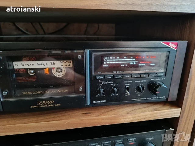 Касетен дек SONY TC-K555ESR
, снимка 7 - Декове - 50785511