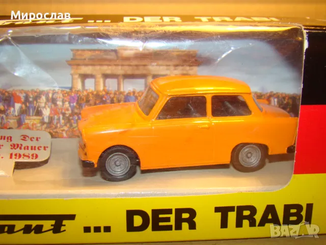 1:43 VITESSE TRABANT ТРАБАНТ КОЛИЧКА ИГРАЧКА МОДЕЛ, снимка 2 - Колекции - 48556795