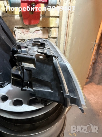 Оригинален ляв (шофьорски) фар Hellа за Audi A6 C5 - преди фейслифт, снимка 2 - Части - 52464347