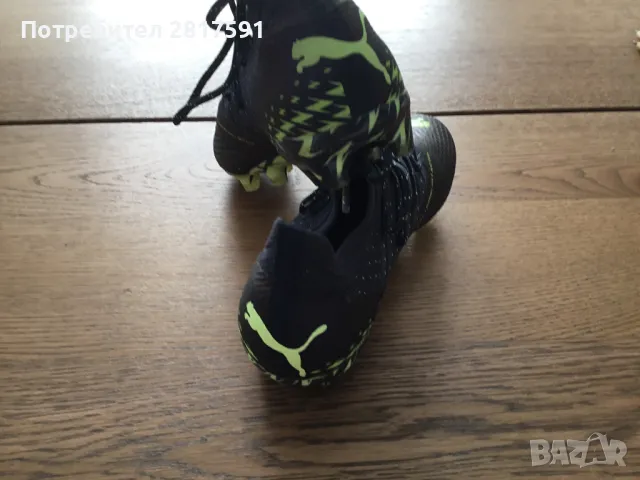 Детски футболни обувки Puma FUTURE Z 1.4 FG/AG размер 37.5, снимка 4 - Футбол - 49859830