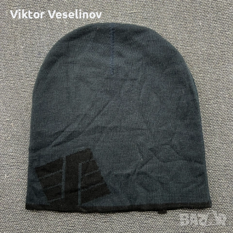 Snickers Двулицева Плетена Шапка One Size Сива