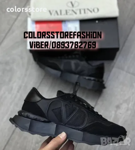 Мъжки черни маратонки Valentino/BR74