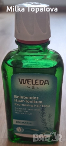 Тоник за коса с розмарин против косопад Weleda, снимка 2 - Продукти за коса - 52139190