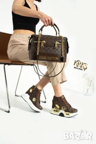 дамски маратонки и чанта louis vuitton , снимка 6 - Чанти - 46888035