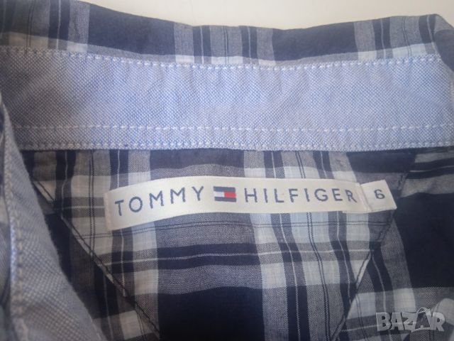 Tommy Hilfiger 100% оригинална дамска риза с къс ръкав, снимка 2 - Ризи - 46117831