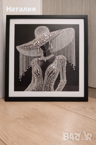 3бр картини изработени с диаманти, снимка 2 - Картини - 53332135