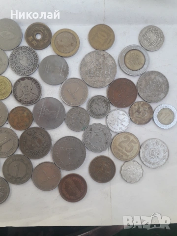 лот от 50 броя екзотични монети - БЕЗ ЕВРОПА, СЕВЕРНА АМЕРИКА И АВСТРАЛИЯ!, снимка 3 - Нумизматика и бонистика - 53658330