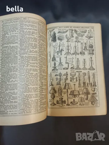 Френска илюстрована енциклопедия Larousse Tout En Un твърди корици 1921 год .Цена 100 лв, снимка 10 - Енциклопедии, справочници - 47191651