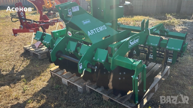Дискова брана за малък трактор SUKOV ARTEMIS MINI, снимка 3 - Селскостопанска техника - 51951138