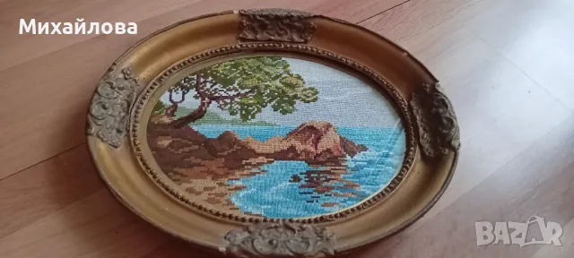 Гоблен "Скаличката" от Вилер , снимка 2 - Гоблени - 50427198