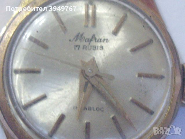 Стар позлатен дамски часовник, снимка 2 - Дамски - 45728002