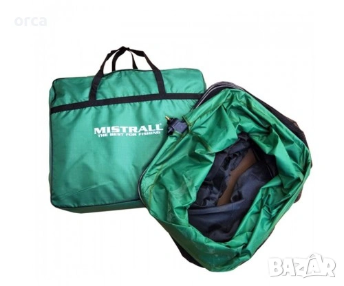 Живарник Mistrall Pro Carp 4.00м с чанта 55x45см състезателен риболов, снимка 2 - Такъми - 53355352