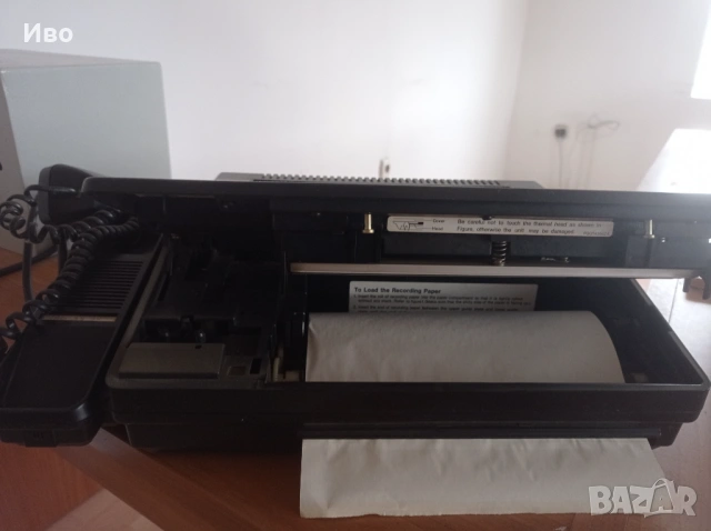 Телефон факс , снимка 4 - Стационарни телефони и факсове - 53084224