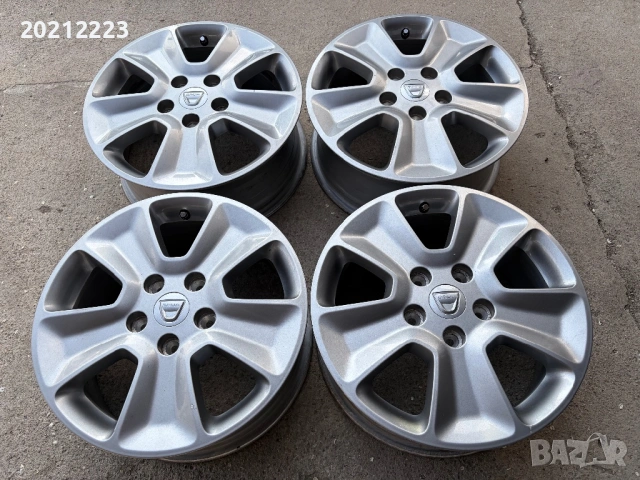 4 броя алуминиеви джанти за Dacia Duster 16