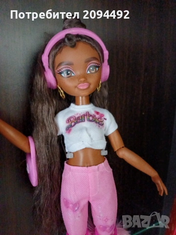 Barbie Mattel Барби кукла - Dream Besties с ролери, снимка 6 - Кукли - 54256931