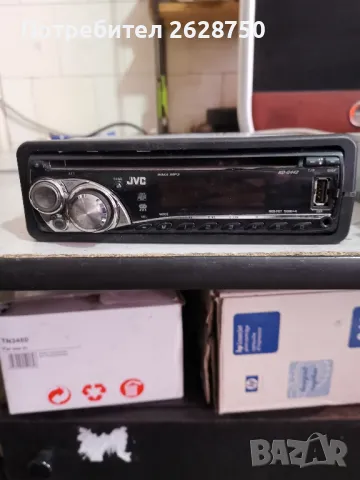 Cd Mp3 авторадио касетофон JVC kd-g442, снимка 1 - Аксесоари и консумативи - 48895350