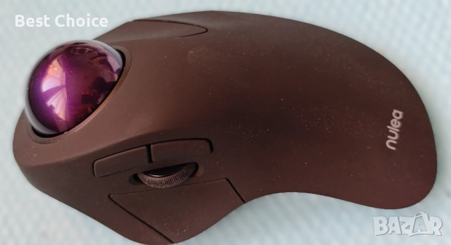 Безжичната ергономична мишка с тракбол Nulea M501/M505, снимка 8 - Клавиатури и мишки - 52811941