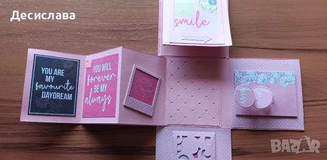 Кутия с пожелания към любимата , снимка 12 - Декорация за дома - 53251636