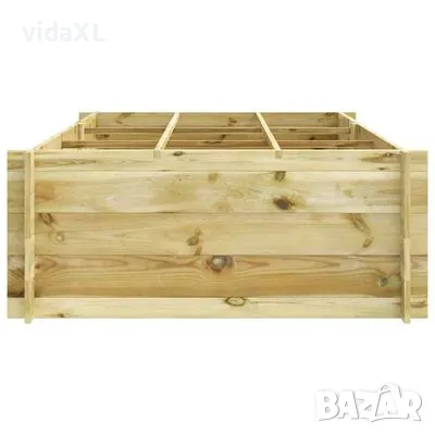 vidaXL Повдигната леха, 150x100x40 см, импрегнирано дърво(SKU:41915), снимка 3 - Други - 49400713