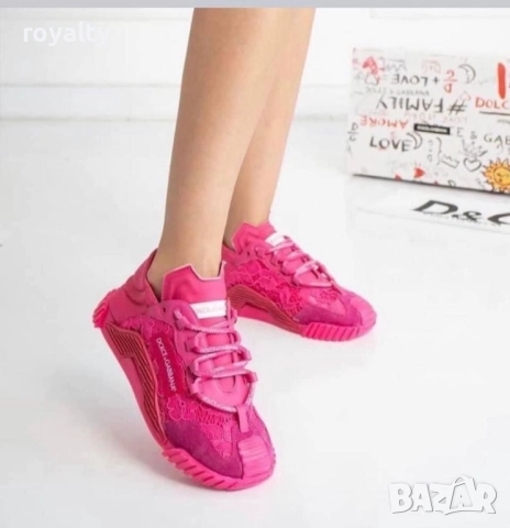 Dolce & Gabbana Цикламени Дамски Маратонки 