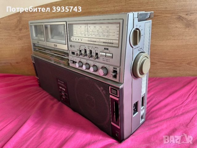 Sharp GF 515 отличен, снимка 5 - Радиокасетофони, транзистори - 52488170