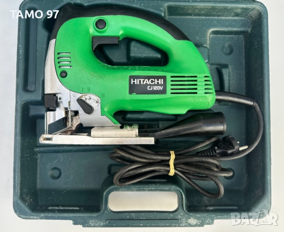 Hitachi CJ 120V - Професионален прободен трион 740W 120mm, снимка 2 - Други инструменти - 52136172