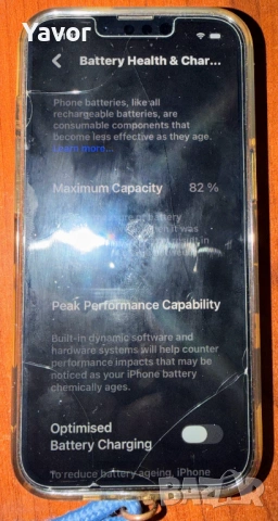 iPhone 13 Pro 128 GB в отлично състояние и 82 % батерия, снимка 6 - Apple iPhone - 53417377