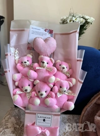 Букет от мечета, снимка 10 - Романтични подаръци - 51310667