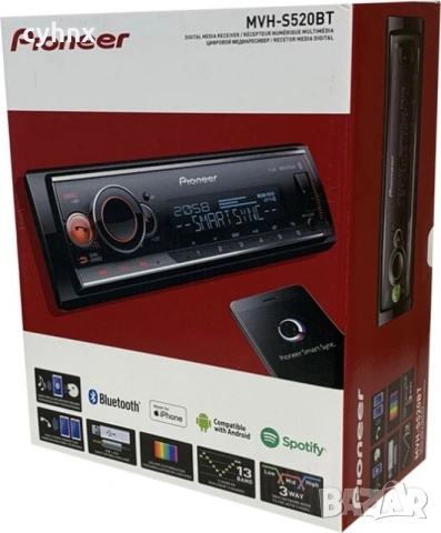 Pioneer MVH-S520BT, снимка 4 - MP3 и MP4 плеъри - 54000566