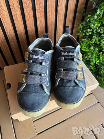 Timberland кожени кецове, 37 номер, отлични!, снимка 2 - Детски маратонки - 51804696