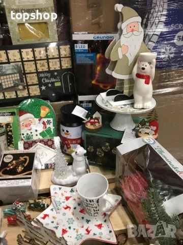 Палети с ЧИСТО НОВА НОВОГОДИШНА СТОКА! Продават се само на ЕДРО!, снимка 16 - Други стоки за дома - 51915065