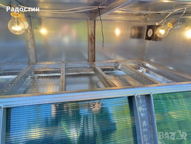 Двуетажна клетка с брудер , снимка 5 - За птици - 52207956