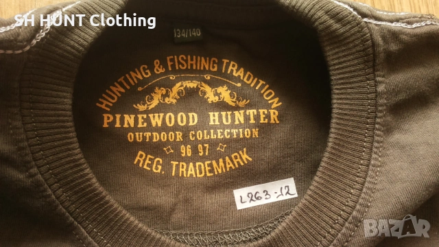 PINEWOOD HUNTING Kids T-Shirt размер 9-10 г / 134-140 см детска тениска - 2171, снимка 6 - Детски тениски и потници - 53566283