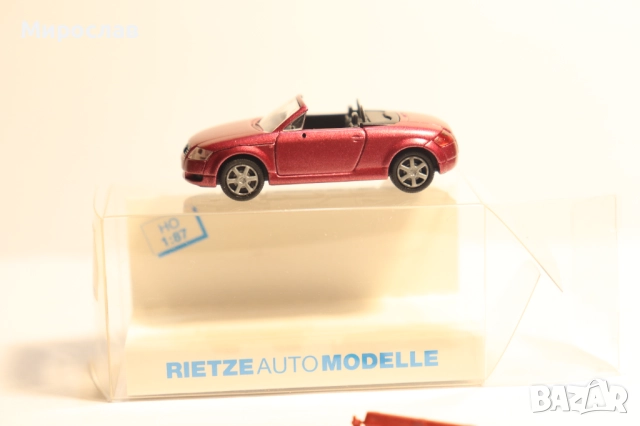 RIETZE H0 1/87 AUDI TT МОДЕЛ КОЛИЧКА ИГРАЧКА, снимка 2 - Колекции - 51476708